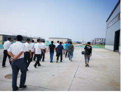 滄州市委常委、常務(wù)副市長和春軍一行 赴我公司調(diào)研生產(chǎn)建設(shè)情況