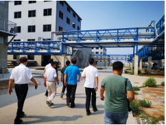 滄州市委常委、常務(wù)副市長和春軍一行 赴我公司調(diào)研生產(chǎn)建設(shè)情況